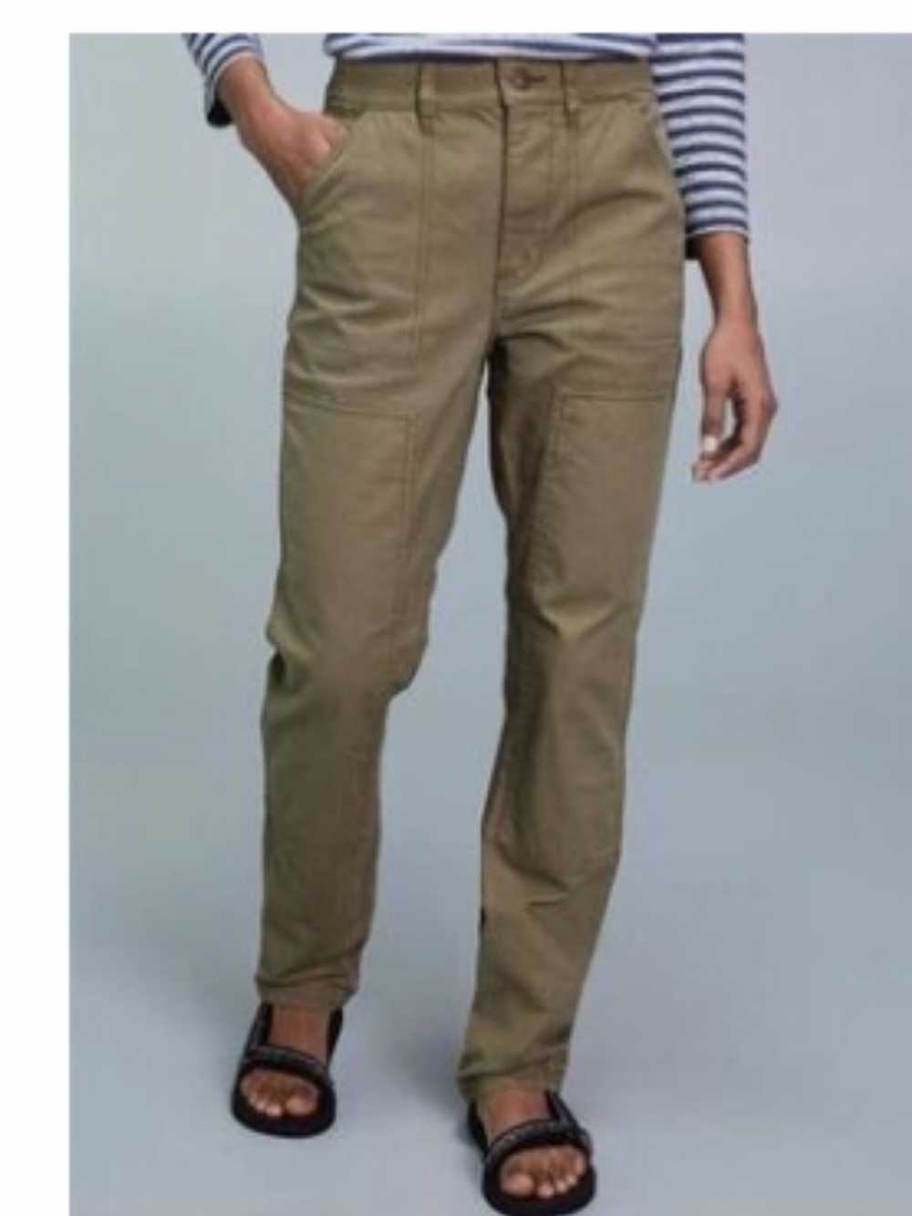 REI Co-op Trailsmith Pants Women’s Size 4 Foliage Green Utility Hiking Workwear